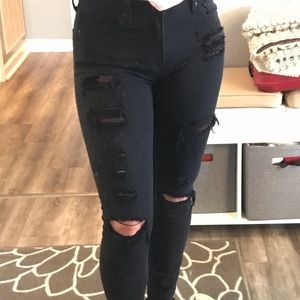 Express Jeans-legging mid rise